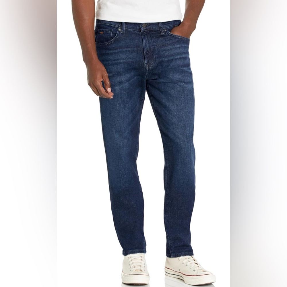 BOSS Men's Maine Regular Fit Denim